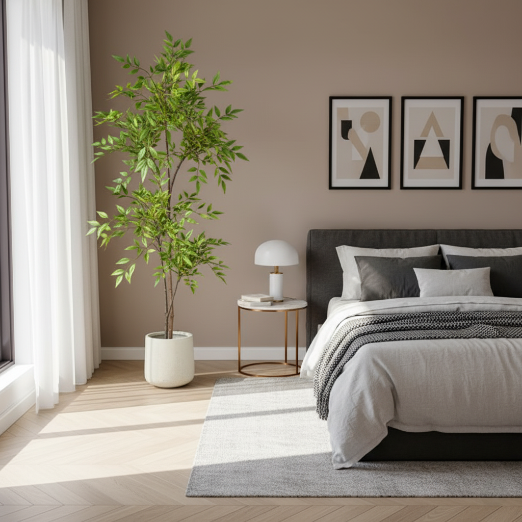 Plante Tropicale Artificielle Nandina